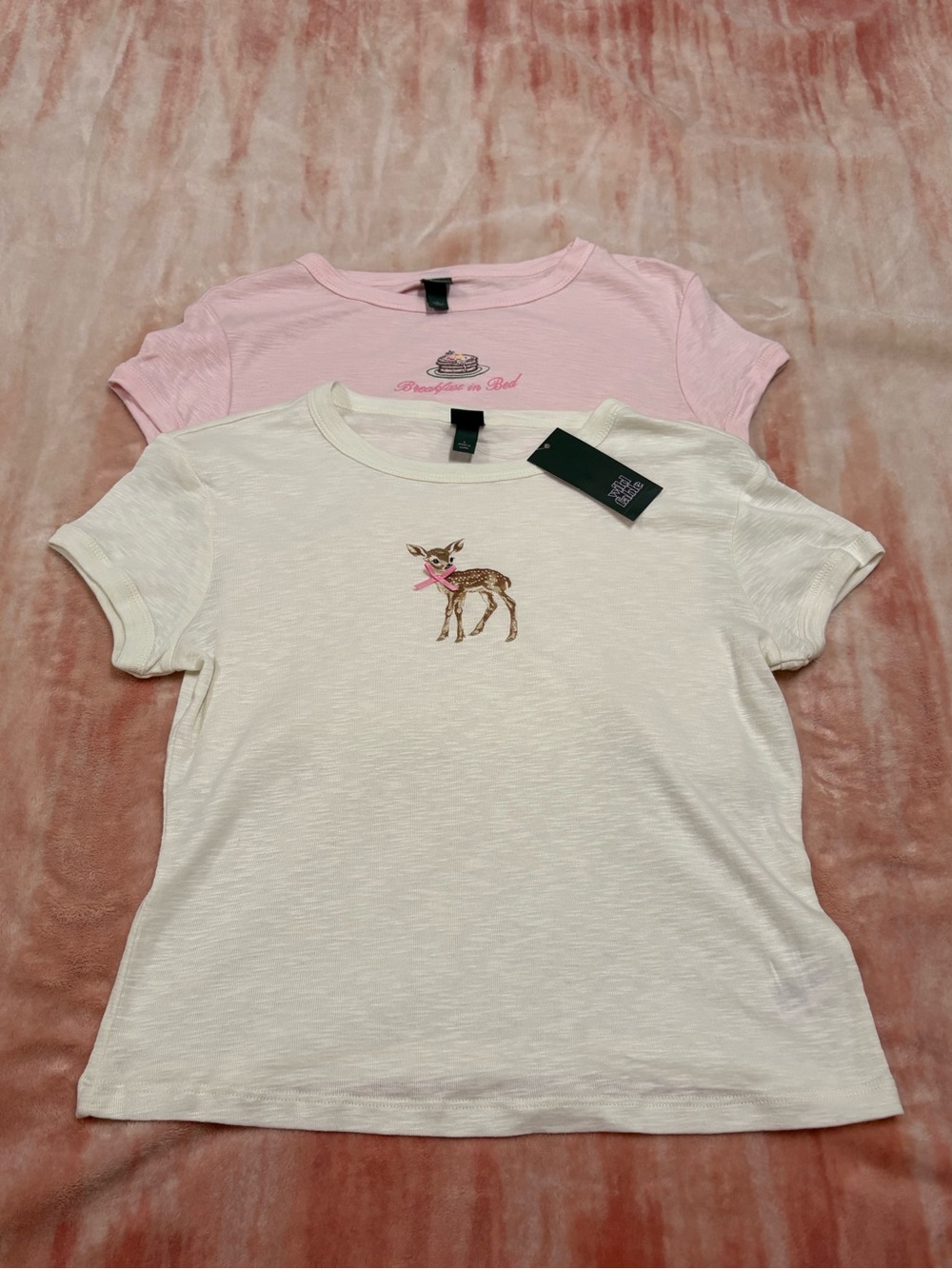 Set of 2 Women’s Target Baby Tees